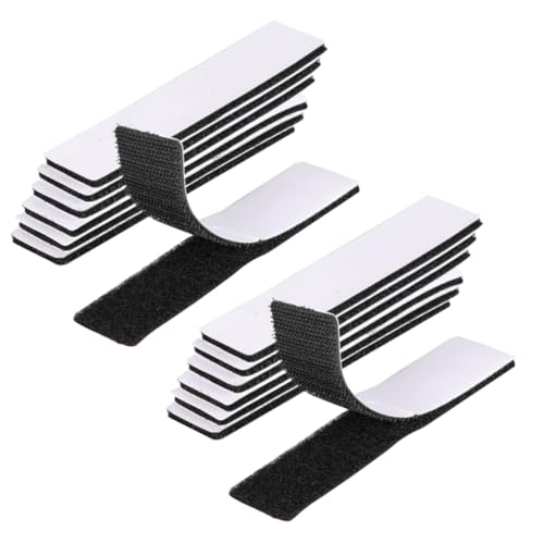 Artibetter 25 Stück Teiliges Klettband mit Starkem Kleber Doppelseitig Selbstklebend Schwarz Einsetzbar für Heimdekoration Einfach Zuschneidbar und Rückstandsfrei Entfernbar Artibetter 25 Stück Teiliges Klettband mit Starkem Kleber Doppelseitig Selbstklebend Schwarz Einsetzbar für Heimdekoration Einfach Zuschneidbar und Rückstandsfrei Entfernbar von Artibetter