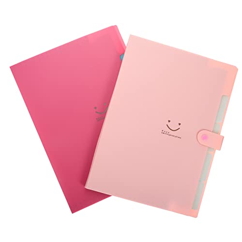 Artibetter 2Stücke Bunte Fächermappe Tragbarer Dokumentenorganisator mit Fächern für Büro Schule und Zuhause und Akkordeon Dateiordner für Effektive von Artibetter