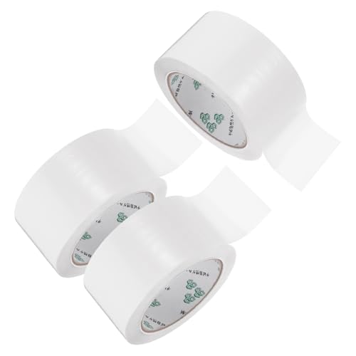 Artibetter 3 Rollen Wasserdichtes Klebeband Streifen Reparatur Abdeckband Klebrig Türdichtung Außenband Dichtungsband Für Kanalnahtband Haftklebstoff Auf Wasserbasis Weiß von Artibetter