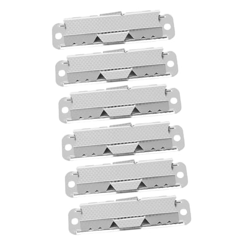 Artibetter 3 Sätze Geldscheinhalter Aus Metall Clipboard-clips-hardware Büros Büro-klemmbrett-clips Modern Zwischenablage Schreibwaren Zinklegierung Silver 6 Stücke * 3 von Artibetter