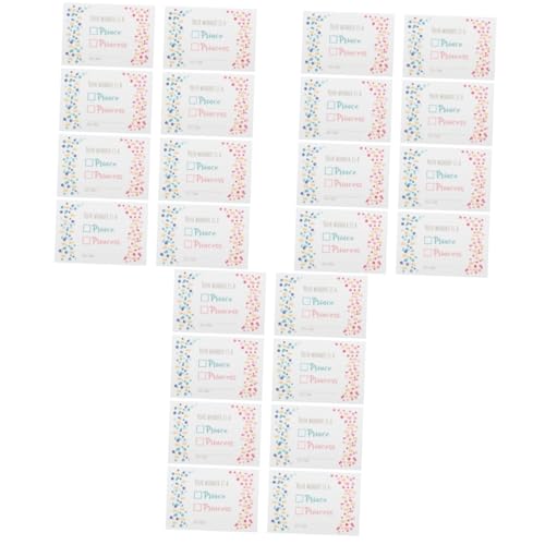 Artibetter 3 Sätze Geschlechtsauflösungskarte Enthüllen Aufdecken Einladungen Neugeborenes Segenskarten Für Die Babyparty Geschlechts-enthüllungskarte Papier 10 Stück * 3 von Artibetter