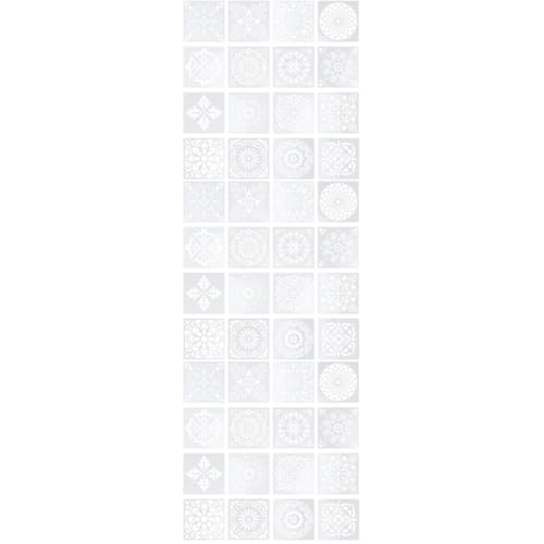Artibetter 3 Sätze Mandala Malvorlagen Wiederverwendbare Schablonen Für Blumenzeichnungen Graffiti Und Kreative Projekte Für Weiß 16 Stück * 3 von Artibetter