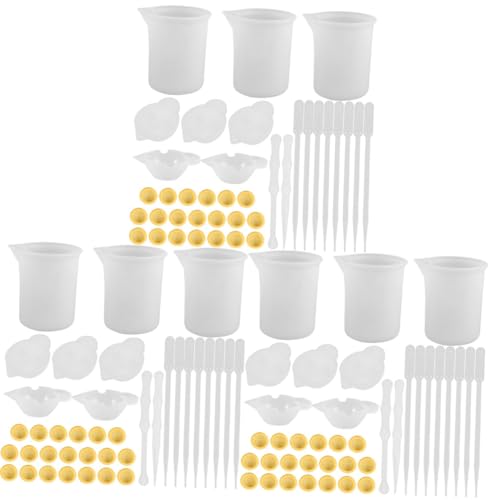 Artibetter 3 Sätze Messbecher-Set aus Silikon alle wiederverwendbar Herstellung DIY-Gießen Bausatz messen Handwerkswerkzeuge DIY Harzwerkzeug Messbecher aus Silikon Silikonwerkzeug Kieselgel Artibetter 3 Sätze Messbecher-Set aus Silikon alle wiederverwendbar Herstellung DIY-Gießen Bausatz messen Handwerkswerkzeuge DIY Harzwerkzeug Messbecher aus Silikon Silikonwerkzeug Kieselgel von Artibetter