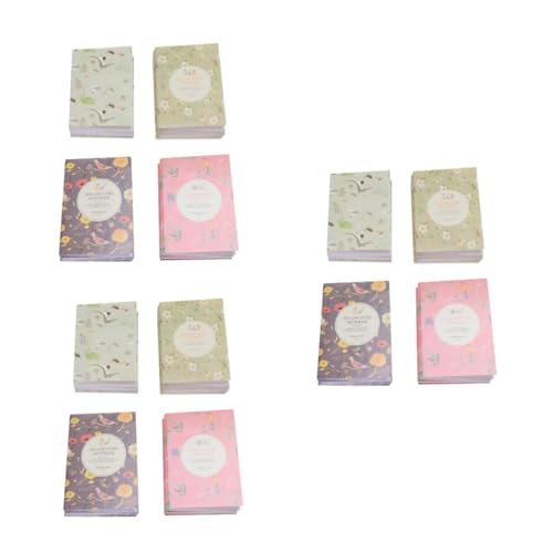 Artibetter 3 Sätze Mini Notizbuch Blüten Und Vogelserie Leere Notizbuch Für Schule Und Büro Tragbar Und Für Notizen Und Listen 50 Stück * 3 von Artibetter