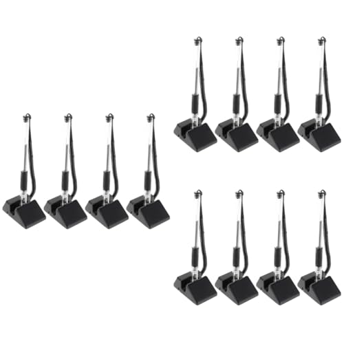 Artibetter 3 Sätze Stift Taichung Stift Rezeption Schreibtisch Kette Mit Empfangsstiften Sicher Tinte Kugelschreiber Gegenstifte Stifte Mit Feiner Spitze Abs Black 4 Stück * 3 von Artibetter