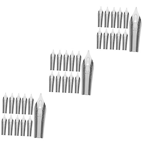 Artibetter 3 Sätze Teiliges Kalligraphie Stift Ersatzfedern Set Feinspitze Für Füllfederhalter Schüler Schreibwaren Zubehör Üben Und Schreiben 30 Stück * 3 Artibetter 3 Sätze Teiliges Kalligraphie Stift Ersatzfedern Set Feinspitze Für Füllfederhalter Schüler Schreibwaren Zubehör Üben Und Schreiben 30 Stück * 3 von Artibetter
