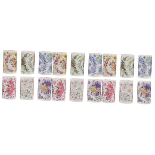 Artibetter 3 Sätze Washi Tape Farbiges Papierband Blumen- Klebstoff Blumenband Dekorativ Kawaii Washi-klebeband Washi-tape Dünn Diy Klebeband Japanisches Papier 6 Rollen * 3 Artibetter 3 Sätze Washi Tape Farbiges Papierband Blumen- Klebstoff Blumenband Dekorativ Kawaii Washi-klebeband Washi-tape Dünn Diy Klebeband Japanisches Papier 6 Rollen * 3 von Artibetter