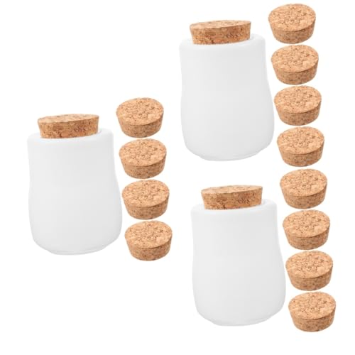 Artibetter 3 Sets DIY Kristallharzkleber Glas Flasche Spiegel Silikonform Bierflaschenöffner Weinflaschenöffner Weinöffner Wurstwaren Käsebrett Bierflaschenverschlüsse Herstellung von Artibetter