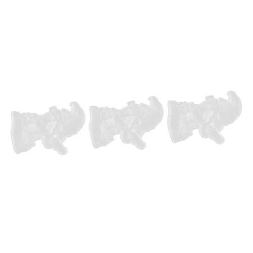 Artibetter 3 Stück Adler Silikonform Adler Wanddekoration Dekorativ Vogelschimmel Falken-Cosplay Gießen Gießform für Kunstharz Epoxidharz flexible Silikonform DIY liefert Kieselgel Weiß von Artibetter