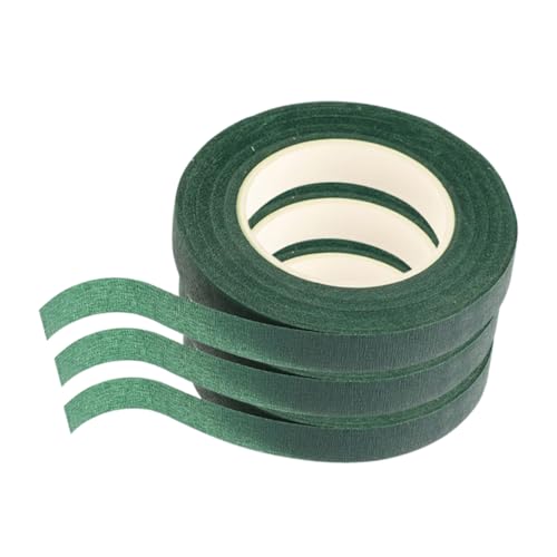 Artibetter 3 Stück Blumenstrauß aus grünem Band Dekorativ grünes Band für Blumen Girlanden Blumen- Hochzeit grüne Blumenklebeband Floristik Klebeband Blumenband Pflanzenband Papier Dark Green Artibetter 3 Stück Blumenstrauß aus grünem Band Dekorativ grünes Band für Blumen Girlanden Blumen- Hochzeit grüne Blumenklebeband Floristik Klebeband Blumenband Pflanzenband Papier Dark Green von Artibetter