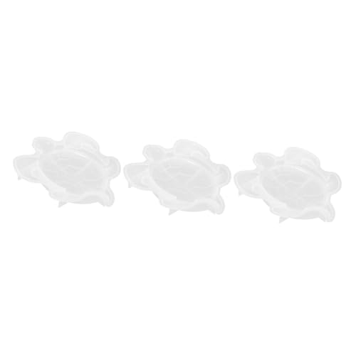 Artibetter 3 Stück Diy Schildkrötenform Für Klein Fondant Schildkröten-dekorformen Modellieren Silikonformen Diy Liefert Flexible Silikonform Epoxid-silikon-gießform Kieselgel Weiß von Artibetter