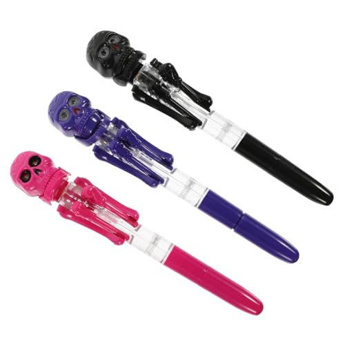 Artibetter 3 Stück Halloween Kugelschreiber mit Kürbis und Skelett Leuchtende Schreibstifte Zufälligen Stilen für Kreative Partys und Schulveranstaltungen Zufällige Farbe Artibetter 3 Stück Halloween Kugelschreiber mit Kürbis und Skelett Leuchtende Schreibstifte Zufälligen Stilen für Kreative Partys und Schulveranstaltungen Zufällige Farbe von Artibetter
