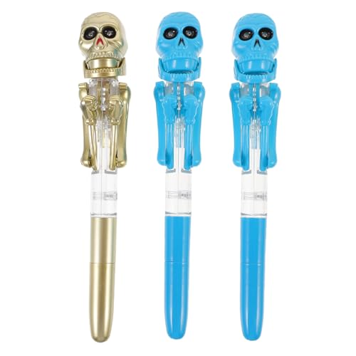 Artibetter 3 Stück Halloween Kugelschreiber mit Leuchtenden Cartoon Motiven Kreative Stifte für Schüler Zufällige Designs für Halloween und Partyspaß Zufällige Farbe Zufällige Farbe Artibetter 3 Stück Halloween Kugelschreiber mit Leuchtenden Cartoon Motiven Kreative Stifte für Schüler Zufällige Designs für Halloween und Partyspaß Zufällige Farbe Zufällige Farbe von Artibetter
