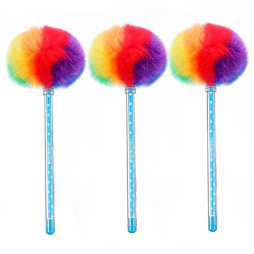 Artibetter 3 Stück Mohnballstift dekoration stift party Regenbogen-Kugelschreiber Kugelschreiber für Mädchen Flauschige Stifte für Mädchen farbiger Schreibstift Plüsch Zufällige Farbe Artibetter 3 Stück Mohnballstift dekoration stift party Regenbogen-Kugelschreiber Kugelschreiber für Mädchen Flauschige Stifte für Mädchen farbiger Schreibstift Plüsch Zufällige Farbe von Artibetter