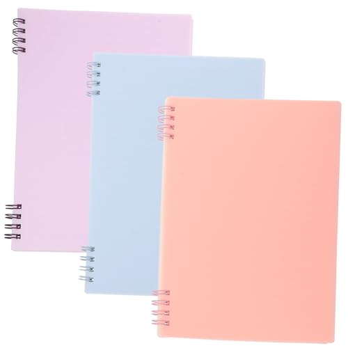 Artibetter 3 Stück Spiral Notizbuch Kleine Notizhefte Liniert Journal Tagebuch Büro Schule Studenten Memo Planer in Pastell Blau Artibetter 3 Stück Spiral Notizbuch Kleine Notizhefte Liniert Journal Tagebuch Büro Schule Studenten Memo Planer in Pastell Blau von Artibetter