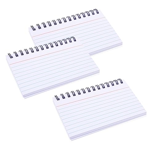 Artibetter 3 Stück Teiliges Kleine Notizblöcke mit Spiralbindung Indexkarten für Notizen Diy Planung und Tagebuch Praktische Abreißbare Notizblätter Aluminiumlegierungsring für Schüler Lehrer Artibetter 3 Stück Teiliges Kleine Notizblöcke mit Spiralbindung Indexkarten für Notizen Diy Planung und Tagebuch Praktische Abreißbare Notizblätter Aluminiumlegierungsring für Schüler Lehrer von Artibetter