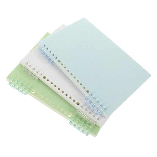 Artibetter 3 Stück Teiliges Spiral Notizbuch und Notizheft für Lernen und Büro pro Heft für Studierende Büroangestellte und Lehrer von Artibetter