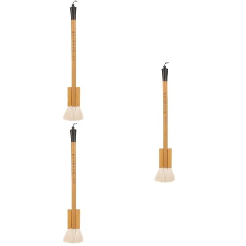 Artibetter 3 Stück Wollbürste Aquarellfarbe Wandmalerei Pinsel Handgehaltener Wollmalpinsel Wasser Praktischer Aquarellpinsel Zeichnung Aquarell Für Wandmalerei Wollpinsel Nass Wolle von Artibetter