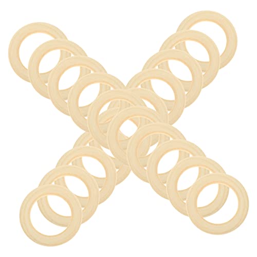 Artibetter 30 Stück Massives Holzring Bastelringe Ringbasis Diy Schmuckherstellung Basteln Hausgemachte Handwerksringe Ringrohlinge Für Die Schmuckherstellung Hölzern Beige Artibetter 30 Stück Massives Holzring Bastelringe Ringbasis Diy Schmuckherstellung Basteln Hausgemachte Handwerksringe Ringrohlinge Für Die Schmuckherstellung Hölzern Beige von Artibetter
