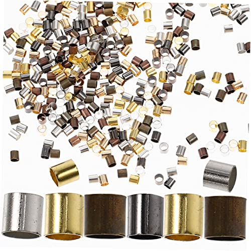 Artibetter 3000 Stück DIY Schmuck Perlen Crimp Tube Spacer Perlen Bunte Schmuckperlen Auffädeln Zubehör für Armbänder Halsketten Schlüsselanhänger Artibetter 3000 Stück DIY Schmuck Perlen Crimp Tube Spacer Perlen Bunte Schmuckperlen Auffädeln Zubehör für Armbänder Halsketten Schlüsselanhänger von Artibetter