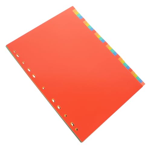 Artibetter 31 Blatt Fächermappe aus Kunststoff mit Indexseiten und Etiketten für Schulordner und Bürobedarf Langlebig und Einfach zu Organisieren von Artibetter
