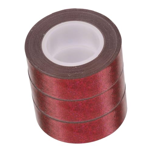 Artibetter 3Rollen Holografisches Glitzerband Selbstklebendes Dekorband Multifunktionale Klebebänder Für DIY Projekte Wasserdichtes Hochleistungsband Für Bastelarbeiten von Artibetter