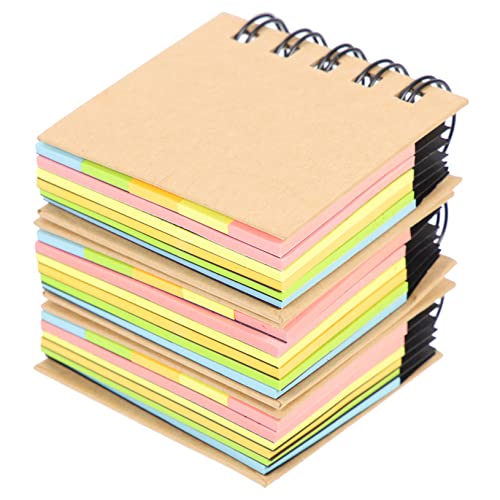 Artibetter 3Stücke Teiliges Notizbuch Multifunktionale Schreibblöcke mit Drahtbindung für Schule Büro und Tägliche Notizen Hochwertiges für Angenehmes Schreiben von Artibetter