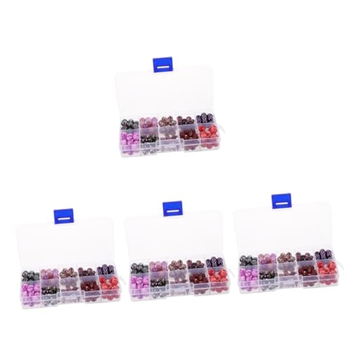 Artibetter 4 Boxen Kristall Glasperlen armbandperlen glasperlen set beads for jewellery schmuckherstellung kleine Perlen winzig Perlen für die Herstellung von Halsketten knisternde Glasperlen Artibetter 4 Boxen Kristall Glasperlen armbandperlen glasperlen set beads for jewellery schmuckherstellung kleine Perlen winzig Perlen für die Herstellung von Halsketten knisternde Glasperlen von Artibetter