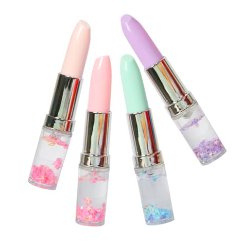 Artibetter 4 Einzigartige Stifte Lippenstift Gel Tintenstifte Flair Stifte Strass Kugelschreiber Strass Perlenstifte Lustige Glitzer Kugelschreiber Süße Stifte Bunte Tintenstifte von Artibetter