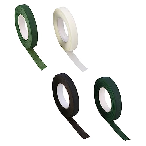 Artibetter 4 Rollen Blumenband Blumenstrauß Blumen Verpackungsband Dekoration Klebeband Blumenband Grün von Artibetter