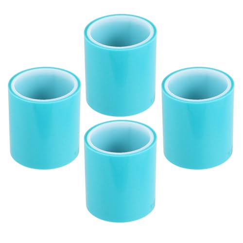 Artibetter 4 Rollen Kratzeres neues Band nahtloses Klebeband Band Masse Harzband zum Formen von Epoxidharz Elektronikband Hochtemperaturband Wärmeband das Haustier Sky-blue von Artibetter