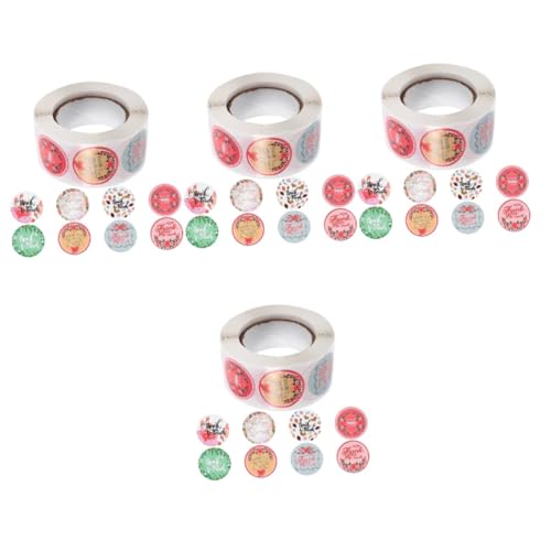 Artibetter 4 Rollen Selbstklebender Siegelaufkleber Etikett Kuchen Du Stichworte Aufkleber Für Dankesaufkleber Versiegelungsabziehbilder Name Klebrig Danke Stempel Groß Kupferplattenaufkleber Artibetter 4 Rollen Selbstklebender Siegelaufkleber Etikett Kuchen Du Stichworte Aufkleber Für Dankesaufkleber Versiegelungsabziehbilder Name Klebrig Danke Stempel Groß Kupferplattenaufkleber von Artibetter