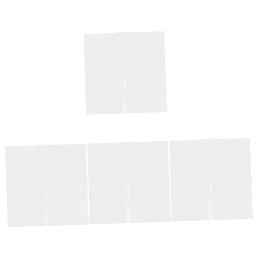 Artibetter 4 Rollen Wasserlöslicher Kreuzstichfilm Stickerei Stabilisator stickzubehör Film für wasserlösliche DIY liefert wasserlöslicher Stickfilm DIY Nähen lösliche Folie Stoff Weiß von Artibetter