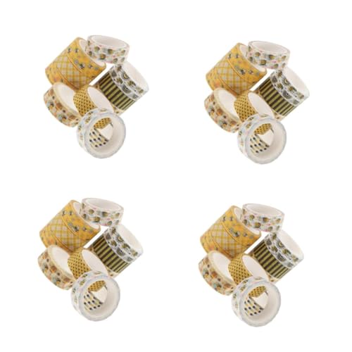 Artibetter 4 Sätze Blumenband Aufkleber Süßes Band Bienengartendekoration Waben Selbstklebende Diy-klebebänder Notizbuch Diy Washi Tape Tagebuchband 12 Rollen * 4 Artibetter 4 Sätze Blumenband Aufkleber Süßes Band Bienengartendekoration Waben Selbstklebende Diy-klebebänder Notizbuch Diy Washi Tape Tagebuchband 12 Rollen * 4 von Artibetter