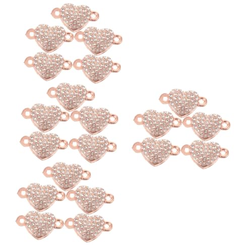 Artibetter 4 Sätze Herz Schmuck Silber Armbänder Verschlüsse Für Magnete Magnetverschlüsse Schnallenverschlüsse Magnetschnallen Für Halsketten Verschluss Für Halsketten Legierung 5 Stücke * 4 von Artibetter