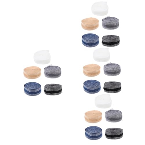 ARTIBETTER 4 Sätze Hosenaufkleber Kein Nähendes Saumband Hosenmundpastenrand Stoff Klebeband Selbstklebend Saumband Für Hosen Kleidungsband Jeans-patch Polyester 5 Rollen * 4 von Artibetter
