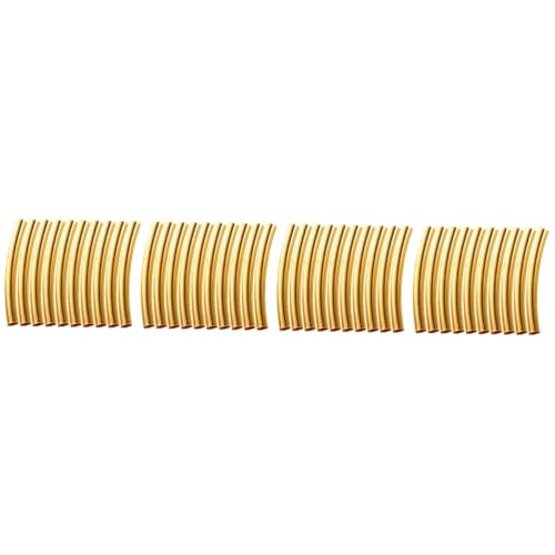 Artibetter 4 Sätze Schmuckwerkzeuge Spanngurten Gold Beads Schmuckzusätze Schmuck Draht Goldperlen Jutegarn Abstandsperlen Aus Metallrohr Gebogene Röhrenperlen Aus Metall Golden 100 Stück * 4 Artibetter 4 Sätze Schmuckwerkzeuge Spanngurten Gold Beads Schmuckzusätze Schmuck Draht Goldperlen Jutegarn Abstandsperlen Aus Metallrohr Gebogene Röhrenperlen Aus Metall Golden 100 Stück * 4 von Artibetter