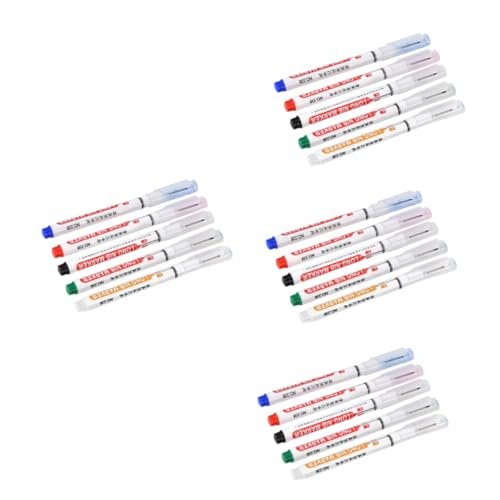 Artibetter 4 Sätze Textmarker Holzbearbeitungsmarker Dauerhaft Wieder Auffüllbar Malen Markierung Für Den Bau Marker Für Metall Baumarkierung Kohlenstoffstahl 5 Stücke * 4 von Artibetter