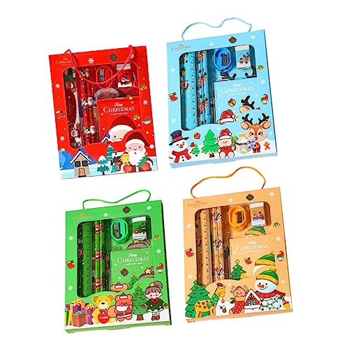Artibetter 4 Sätze Weihnachtliches Schreibwaren für Schüler Teilig mit Santa Claus Schneemann Bunte Weihnachtsstil Kugelschreiber Robustes Material als zur Weihnachtsfeier Artibetter 4 Sätze Weihnachtliches Schreibwaren für Schüler Teilig mit Santa Claus Schneemann Bunte Weihnachtsstil Kugelschreiber Robustes Material als zur Weihnachtsfeier von Artibetter