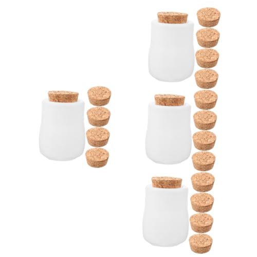Artibetter 4 Sets DIY Kristallharzkleber Glasflaschenspiegel Silikonform Zementformen Weinflaschenöffner Flaschenöffner Korkversiegelung Käsebrett Weinöffner Gläseröffner Charcuterie Holz von Artibetter