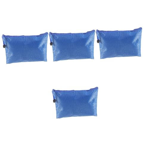 Artibetter 4 Stück Aktentasche werkzeugtasche storage pockets Werkzeug-Aufbewahrungstasche mit Reißverschluss Kunsttaschen für Zubehör Werkzeugorganisator Zipper -Dateibeutel Stoff Blue von Artibetter