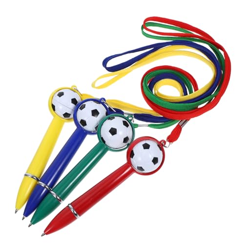 Artibetter 4 Stück Fußball Kugelschreiber Schreibstift Fußball Kugelschreiber Zeichenstifte Schreibwaren Fußball Geschenktüte Cartoon Stift Fußball Tinte Fußball Stifte von Artibetter