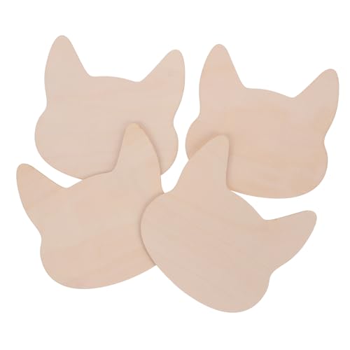 Artibetter 4 Stück Holz Katzenkopf Ausschnitte Unvollendete DIY Bastel Holzscheiben mit Glatten Kanten Sicher für Handarbeit Dekoration Holz Deko Zubehör Artibetter 4 Stück Holz Katzenkopf Ausschnitte Unvollendete DIY Bastel Holzscheiben mit Glatten Kanten Sicher für Handarbeit Dekoration Holz Deko Zubehör von Artibetter
