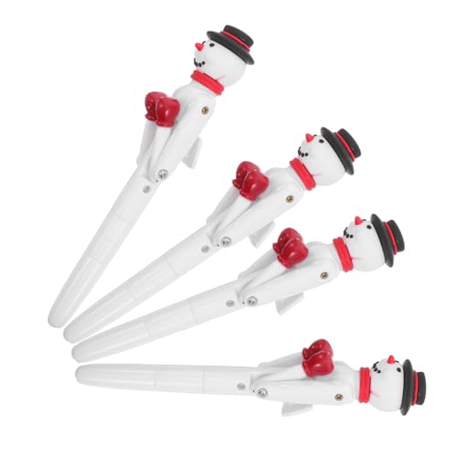 Artibetter 4 Stück Niedliche Schneemann Kugelschreiber mit Boxarmen Interaktiver Weihnachts-stift Lustiges Gel-tinten Schreibgerät als Stressabbau Xmas Party Geschenke Artibetter 4 Stück Niedliche Schneemann Kugelschreiber mit Boxarmen Interaktiver Weihnachts-stift Lustiges Gel-tinten Schreibgerät als Stressabbau Xmas Party Geschenke von Artibetter