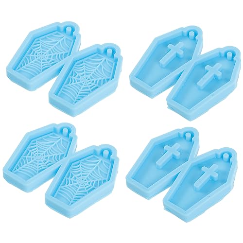 Artibetter 4 Stück Silikonform Ohrring Anhänger Teilig Halloween Designs Epoxidharz Gießform Flexibel Antihaftend Wiederverwendbar Leicht zu Reinigen für DIY Schmuckherstellung Artibetter 4 Stück Silikonform Ohrring Anhänger Teilig Halloween Designs Epoxidharz Gießform Flexibel Antihaftend Wiederverwendbar Leicht zu Reinigen für DIY Schmuckherstellung von Artibetter