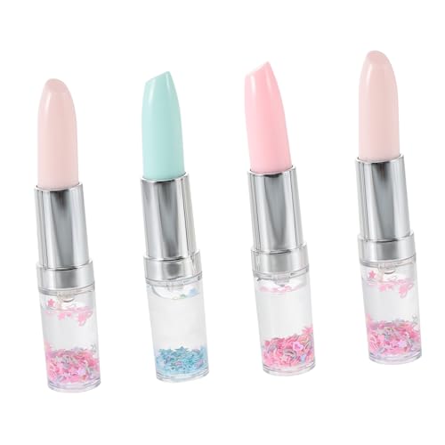 Artibetter 4 Stück Teiliges Gelstift Set Lippenstift Design Bunter Schreibstift Kreativer Kugelschreiber für Schule Büro Geeignet für Schüler und Studenten Praktische Alltags Schreibwaren von Artibetter