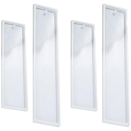 Artibetter 4 Stück Teiliges Silikon Buchzeichen Formset Epoxidharz Gießform für Kreative DIY Lesezeichen Geeignet für Schmuck und Dekoration Verschiedene Langlebig und Flexibel Artibetter 4 Stück Teiliges Silikon Buchzeichen Formset Epoxidharz Gießform für Kreative DIY Lesezeichen Geeignet für Schmuck und Dekoration Verschiedene Langlebig und Flexibel von Artibetter