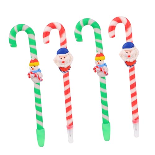 Artibetter 4 Stück Teiliges Weihnachts-kugelschreiber Santa Schneemann-motiven Bunte Kugelschreiber für Büro Schule und Handlich Langlebig Festliche Schreibgeräte Zufällige Artibetter 4 Stück Teiliges Weihnachts-kugelschreiber Santa Schneemann-motiven Bunte Kugelschreiber für Büro Schule und Handlich Langlebig Festliche Schreibgeräte Zufällige von Artibetter