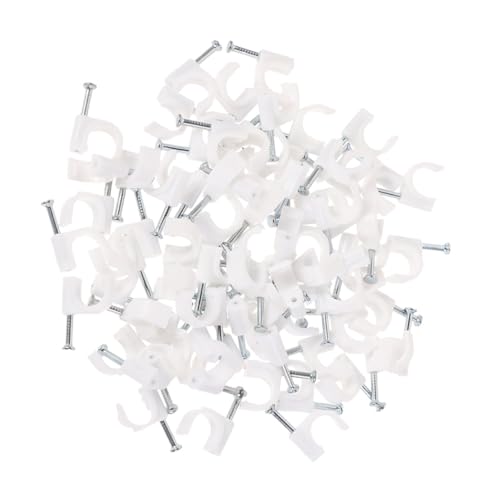 Artibetter 400 Stück Kabelmanagement Klemmen Kunststoff Kabelclips zur Wandmontage für Netzwerkkabel LED Licht USB Kabel zur Vermeidung von Stolperfallen für Einen Ordentlichen Artibetter 400 Stück Kabelmanagement Klemmen Kunststoff Kabelclips zur Wandmontage für Netzwerkkabel LED Licht USB Kabel zur Vermeidung von Stolperfallen für Einen Ordentlichen von Artibetter