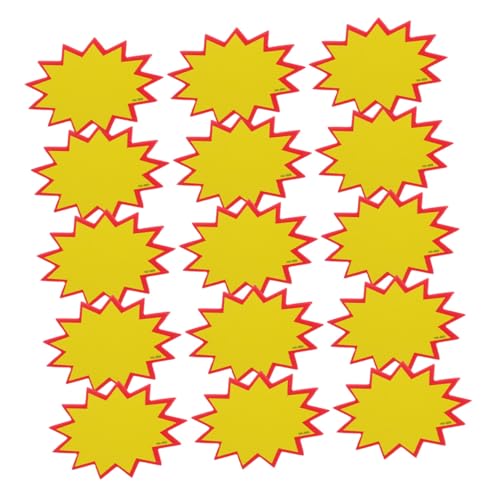 Artibetter 400 Stück Wiederverwendbare Preisetiketten mit Beschreibbarer Oberfläche für Supermärkte und Einzelhandel Auffälliges Explosionsdesign für Klare Preisanzeige und Langlebige Artibetter 400 Stück Wiederverwendbare Preisetiketten mit Beschreibbarer Oberfläche für Supermärkte und Einzelhandel Auffälliges Explosionsdesign für Klare Preisanzeige und Langlebige von Artibetter